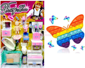Dollhouse makeup shop kit