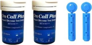 On Call Code 007 50 Glucometer Strips Price in India Buy On