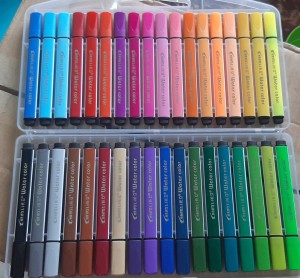 Ahuja Multicolor Colour Sketch Pen, For Colouring, Packaging Type: Packet  at Rs 350/pack in Gurgaon