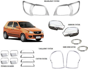 ACECART Exterior Chrome Combo Kit Compatible with Alto K10 2009