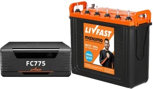150Ah Livfast Maxximo MXSTJ 1854 Jumbo Tubular Battery