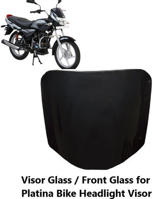 zalak Platina 125 Front Visor Glass Bike Headlight Visor Price