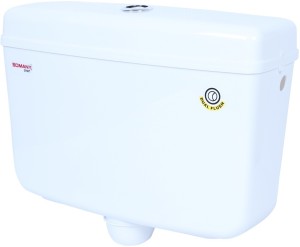 Buy FlushLine PVC Slim Dual Flush Center Push Flushing Cistern (White, 7  and 3 L) Online at Low Prices in India 