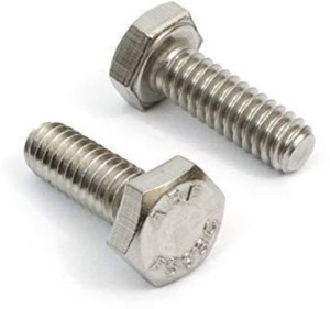 JOM Nut & Bolt Set Stainless Steel 1/2 x 2 - Full Thread Hex