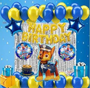 Paw Patrol Party Decoration Paw Patrol Balloons Paw Patrol 