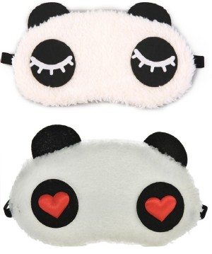 Cute Travel Pillow with Sleep Mask PANDA