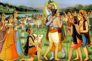 Wall Poster radhaipa chant hare krishna Wall Poster Print on Art