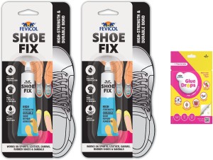 MotoArt Pidilite Fevicol Shoefix Shoe and Footwear Repair  Adhesive, 20 ml(Pack Of 5) ShoeFix - ShoeFix