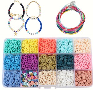 SYGA Beads for Kids Crafts Children's Jewellery Making Set Kit DIY  Bracelets Necklace Hairband and Rings