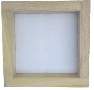 SHREE MAHAVIR PAPER Wooden Screen Printing Frame Size 4*6 With