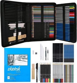 Corslet 72 Pcs Oil Based Colour Pencils Set with