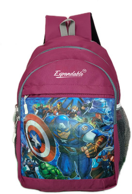 Avengers school bag flipkart cheap