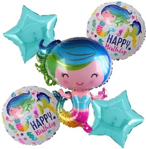 Attache Solid 5 Pcs Hulkman Theme Foil Balloon for Birthday  Decoration items & Kit Balloon - Balloon
