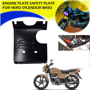 Hero Splendor Bike Engine Guard Hero Honda Splendor Black Colour