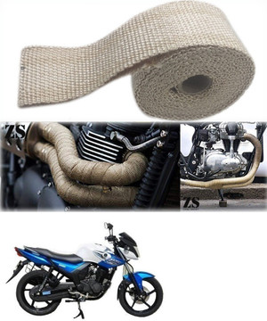 Znee Smart Silencer Wrap Cream Color for TVS Apache RTR 160