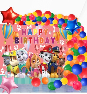 Pretty UR Party Paw Patrol Skye Birthday Party Decorations Kit , Paw Patrol  Skye party Supplies Price in India - Buy Pretty UR Party Paw Patrol Skye  Birthday Party Decorations Kit 