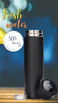 Incrizma Smart Vacuum Insulated Water Bottle with LED Temperature Display  500 ml Flask - Buy Incrizma Smart Vacuum Insulated Water Bottle with LED  Temperature Display 500 ml Flask Online at Best Prices