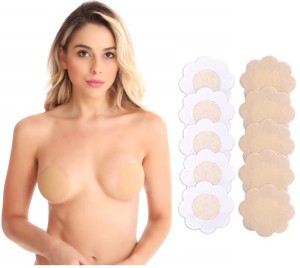 Silicone-Women'S Reusable Nipple Cover Silicone Nipple Pad Adhesive  Reusable Nipple Pads at Rs 25/piece, Stick On Bra in Surat