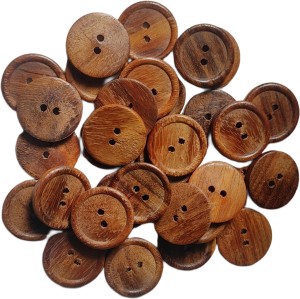INSHA ZARI COLLECTION White Button Wooden Buttons Price in India - Buy  INSHA ZARI COLLECTION White Button Wooden Buttons online at