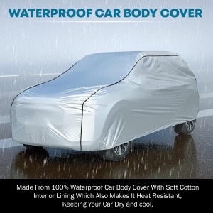 Buy Universal Size myTVS Car Body Cover with Mirror Pockets at