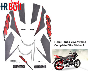 Xtreme 2011 Hero Honda Cbz Xtreme Sticker Motorcycle Parts Hero
