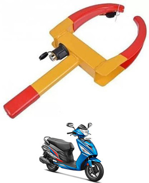 AYW Anti Theft Wheel Lock Security Clamp For Honda Activa i Anti