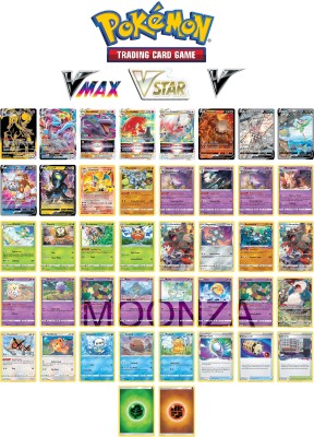 FEDOY Pokemon Mega Legendary V Card Set Of 50 Cards (Random V card Set) - Pokemon  Mega Legendary V Card Set Of 50 Cards (Random V card Set) . Buy pokemon toys