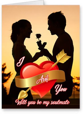 Lolprint I Love You Honey Greeting Card Price In India Buy