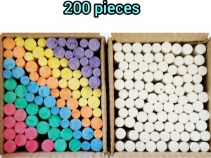 White Chalk Sticks at Rs 15/box, Black Board Chalk in Rau