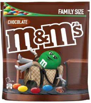  M&M'S Crispy Pouch Plastic X1 107G Bite Size Chocolate :  Everything Else