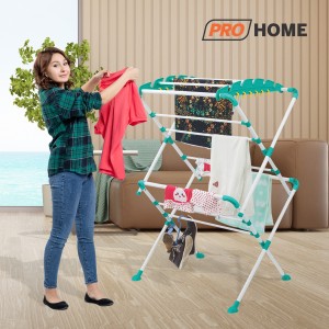 FLIPZON Steel Floor Cloth Dryer Stand Premium Alloy Steel Extra Large Cloth  Drying Stand-Sumo (White & Blue) Price in India - Buy FLIPZON Steel Floor Cloth  Dryer Stand Premium Alloy Steel Extra