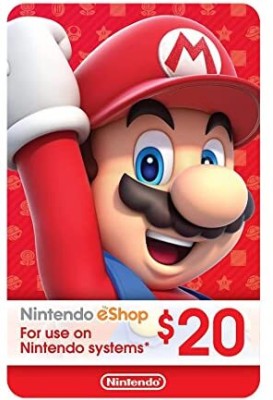 Buy Nintendo eShop Card 20$ Nintendo Eshop