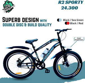 Kross Hard Rock 24T Double Disk Front Shocker Bike Ranger Bicycle