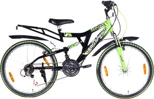 HERO Genex IBC Dual Suspension Bike For Adults Red Black 26 T