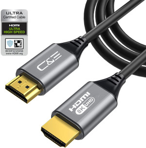 C E HDMI Cable 2 m Meter Certified 8K HDMI Cable 2.1V HDMI 8K 60HZ