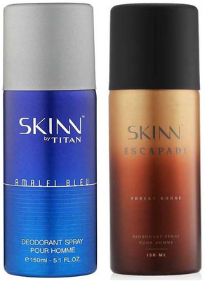 SKINN by TITAN Meditarrian Groove Forest Rouge Deodorant Spray