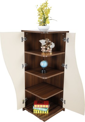 Buy Kawachi Wooden Living Room, Bedroom Corner Cabinet Drawer Side Storage  Rack Book Shelf Wenge Brown Online at Best Prices in India - JioMart.