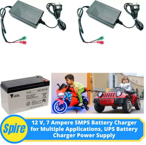 Spire 12 volt 7 amp battery charger. power adapter SMPS For Toy