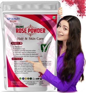 Go Organic Export Quality Rose Petal Powder for skin and food (227) :  : Beauty