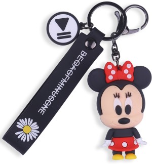 LF Disney Minnie Cocoa 3D Molded Keychain - Collection Lounge