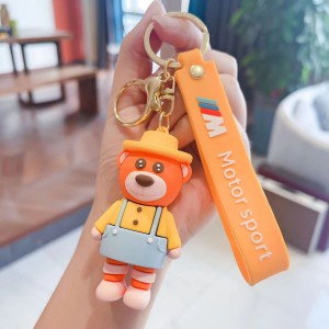 Mubco Cute Teddy Bear LV 3D Keychain, Strap Charm & Hook, PVC Cartoon  Model Toys Gift Key Chain Price in India - Buy Mubco Cute Teddy Bear LV 3D  Keychain