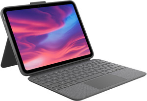 【史上最も激安】 - Keyboard Tablet Bluetooth Generation)  (4th Air iPad for Connector Smart and Trackpad with Touch Folio Logitech Logitech Flipkart.com : キーボード