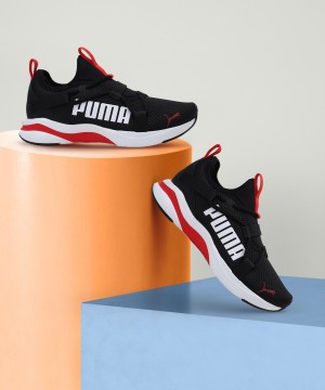 Puma kids' pacer clearance next cage velcro sneaker