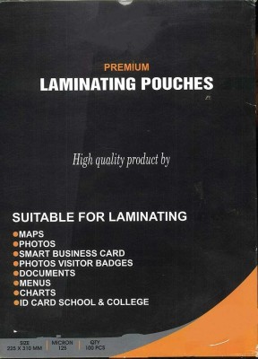 greencom A4 Thermal Lamination Sheets, 50-Pouches A4 Laminating