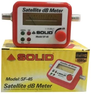 Buy SOLID SF-720 Rechargeable Satellite Finder with Battery for ALL DTH