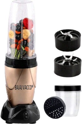 BAJAJ Powerful 300W Mixer Grinder, Blender, Juicer and Smoothie Maker with  Sipper and Store Lids, 3 Jars, Black, Regular NX 300 Mixer Grinder (3 Jars,  Black) Price in India - Buy BAJAJ