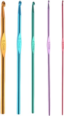 Jyoti Crochet Hooks - Aluminium (1 Piece of Colored 6 Inch / 15cm of Size  7.5mm in a Card) - Pack of 10 Cards Hand Sewing Needle Price in India - Buy