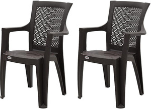 Supreme Net Designer 100 Virgin Plastic Outdoor Chair Price in