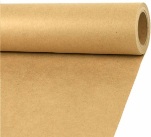 Eco Kraft Brown Paper 22 Inch* 10 Mtr Roll 100 gsm