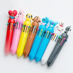 topgifties BTS BT21 10 in 1 Multi Color Pen for Kids Kanjak Gift  Multi-function Pen Ball Pen - Buy topgifties BTS BT21 10 in 1 Multi Color  Pen for Kids Kanjak Gift